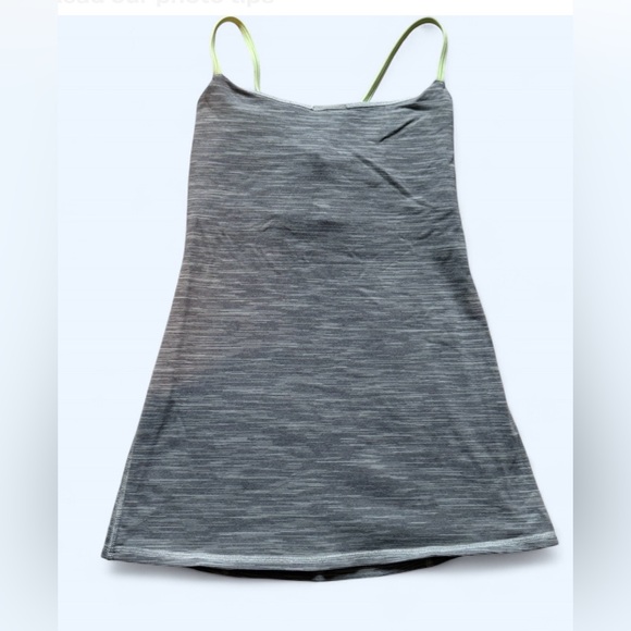Lululemon gray and green stray tank top size 4 - Picture 5 of 5